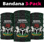 Nigeria Football Neck Gaiter Go Super Falcons African Pattern LT14