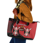 Custom Kenya Rugby Sevens Kenyan Sporty Version Leather Tote Bag
