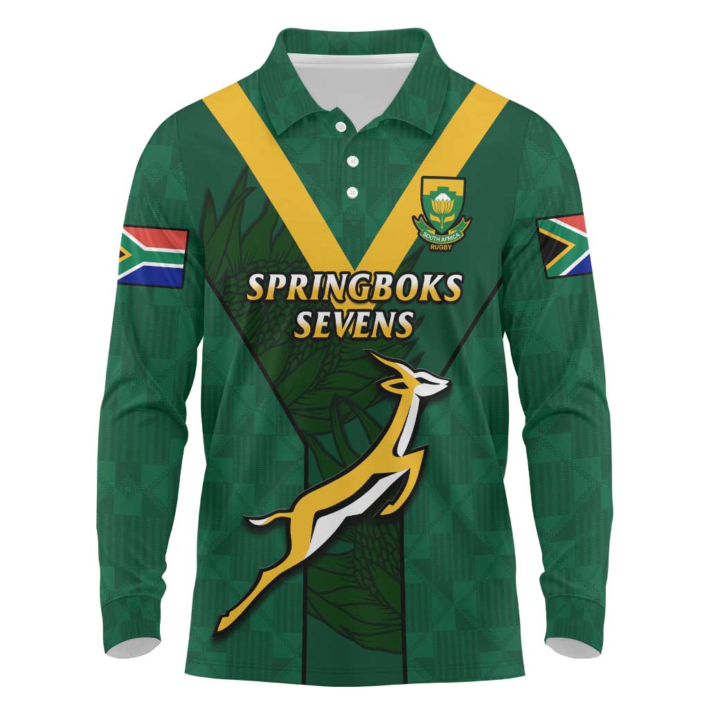 Custom South Africa Rugby Go Blitzboks Sevens Women Racerback Tank LT14 main image 0