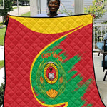 Cape Verde 1975-1992 Quilt Coat Of Arms Grunge Style