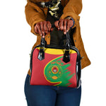 Cape Verde 1975-1992 Shoulder Handbag Coat Of Arms Grunge Style