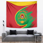 Cape Verde 1975-1992 Tapestry Coat Of Arms Grunge Style