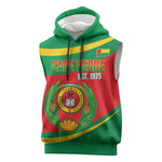 Cape Verde 1975-1992 Sleeveless Hoodie Unidade Trabalho Progresso - African Pride