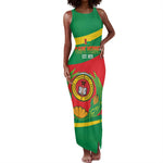 Cape Verde 1975-1992 Tank Maxi Dress Unidade Trabalho Progresso