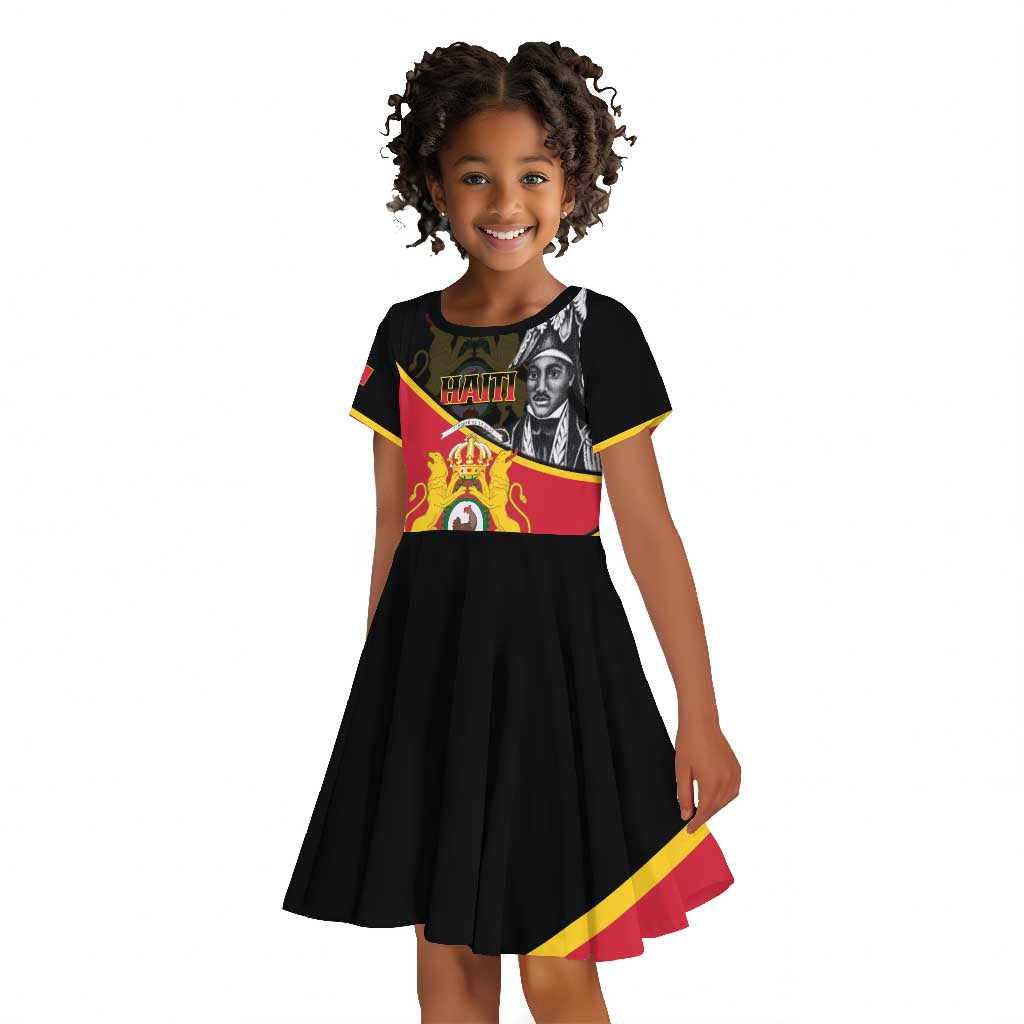 First Empire Of Haiti 1804-1806 Kid Short Sleeve Dress Jean-Jacques Dessalines Liberte ou la Mort!