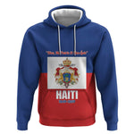 Personalised Second Empire of Haiti 1849-1859 Hoodie Anpi an Ayiti Flag Style