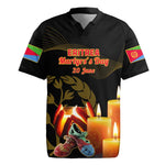 Personalised 20 June Eritrea Martyrs Day Rugby Jersey Glory To Our Martyrs