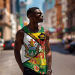 Nyika yeZimbabwe Men Tank Top Happy Independence Day - Flame Lily Flowers