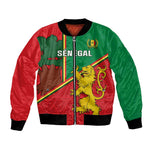 Senegal Football Bomber Jacket 2024 Go Champions Lions De La Teranga