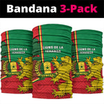 Senegal Football Neck Gaiter 2024 Go Champions Lions De La Teranga LT14