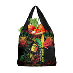 King Of Reggae Legend Bob Grocery Bag Rasta Cannabis - African Pride