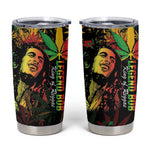 King Of Reggae Legend Bob Tumbler Cup Rasta Cannabis - African Pride