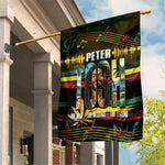 Jamaica Reggae Legend Tosh Garden Flag Cannabis Pattern - African Pride