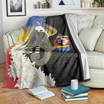 Afro Swaziland Somhlolo Day Blanket Nguni Shield African Pattern - African Pride