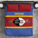 Afro Swaziland Bedding Set Siyinqaba Eswatini Flag Style - African Pride