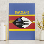 Afro Swaziland Canvas Wall Art Siyinqaba Eswatini Flag Style - African Pride