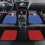 Afro Swaziland Car Mats Siyinqaba Eswatini Flag Style - African Pride
