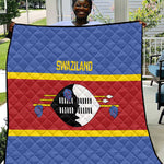 Afro Swaziland Quilt Siyinqaba Eswatini Flag Style - African Pride