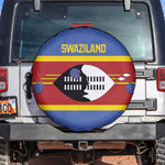 Afro Swaziland Spare Tire Cover Siyinqaba Eswatini Flag Style - African Pride