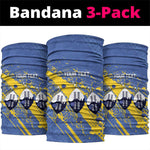 Eswatini Football Custom Neck Gaiter Sihlangu Semnikati Blue - African Pride
