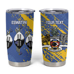 Eswatini Football Custom Tumbler Cup Sihlangu Semnikati Blue - African Pride