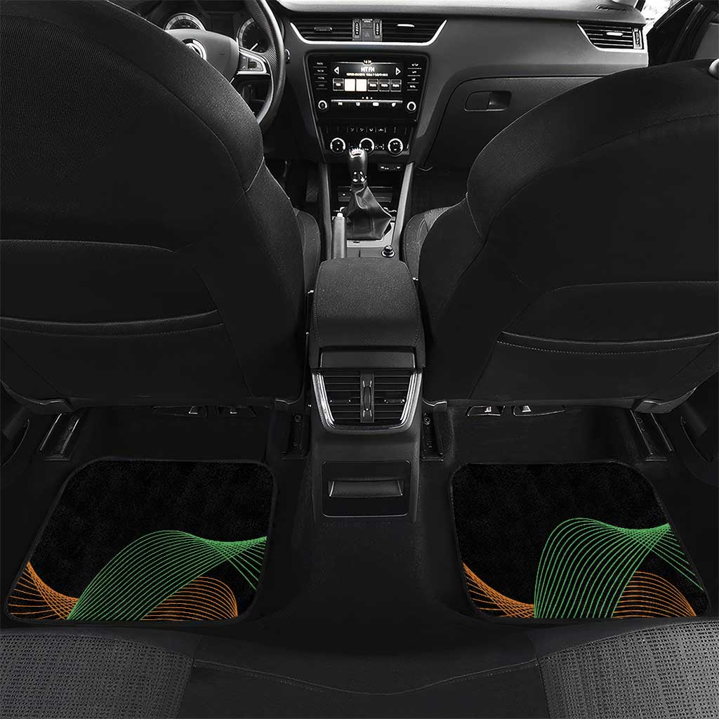 Personalized Cote dIvoire Independence Day Car Mats Ivory Coast Elephant African Pattern