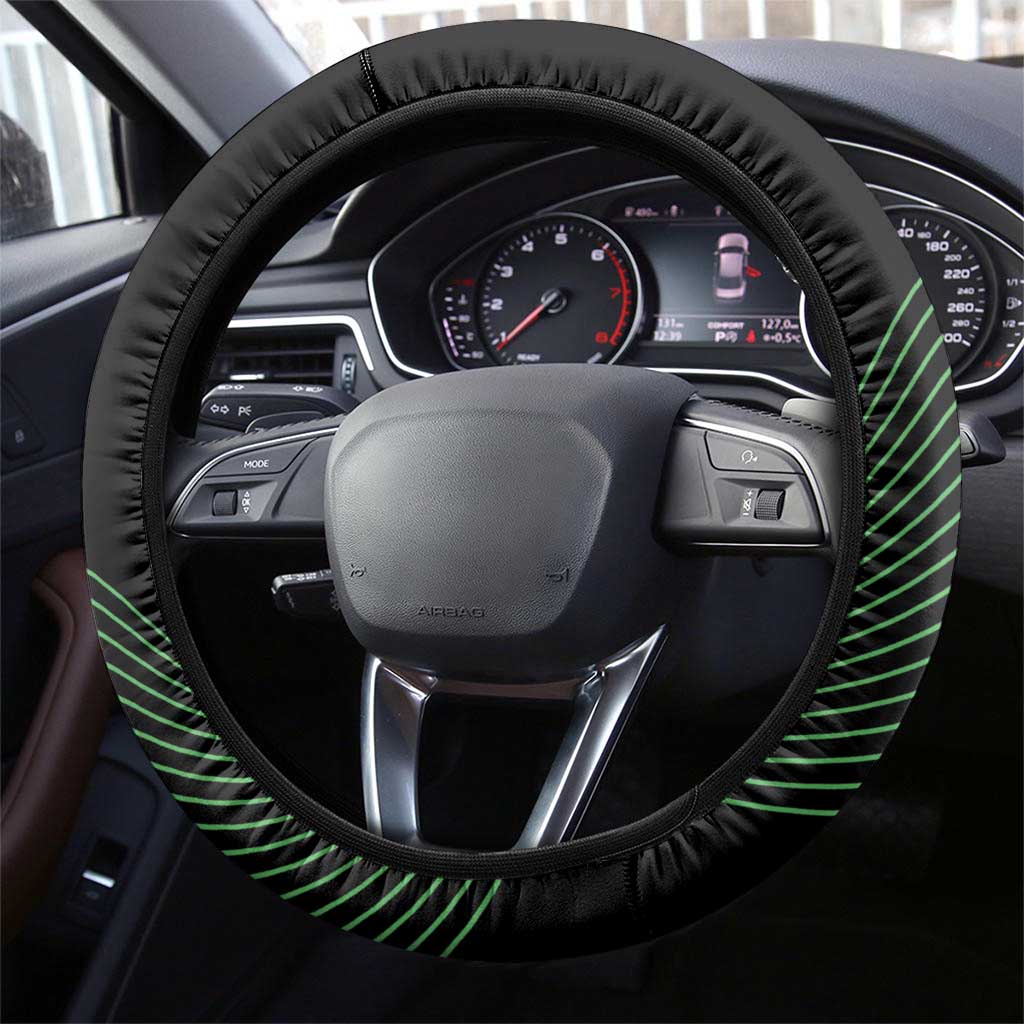 Cote dIvoire Independence Day Steering Wheel Cover Ivory Coast Elephant African Pattern