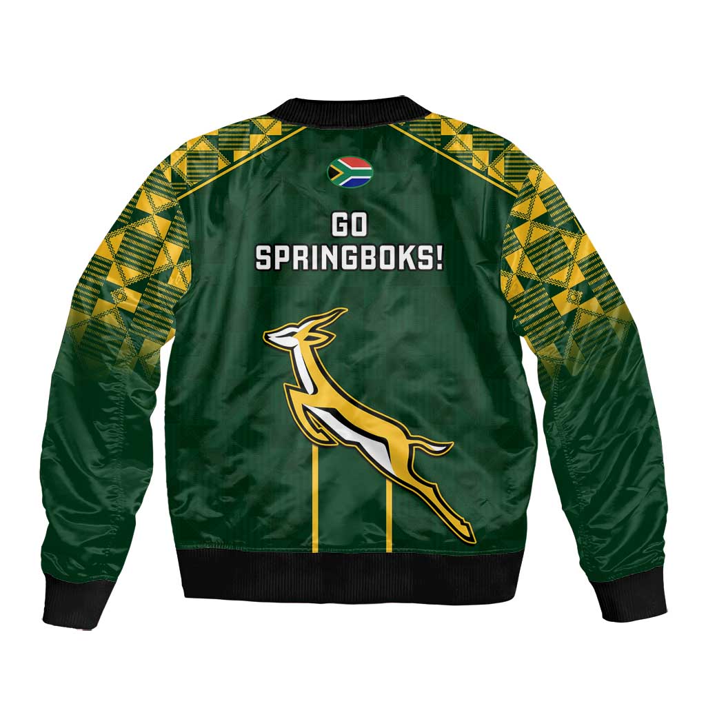 South Africa Rugby Bomber Jacket Go Champions Springboks