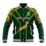 Custom South Africa Rugby Baseball Jacket Go Champions Springboks LT14