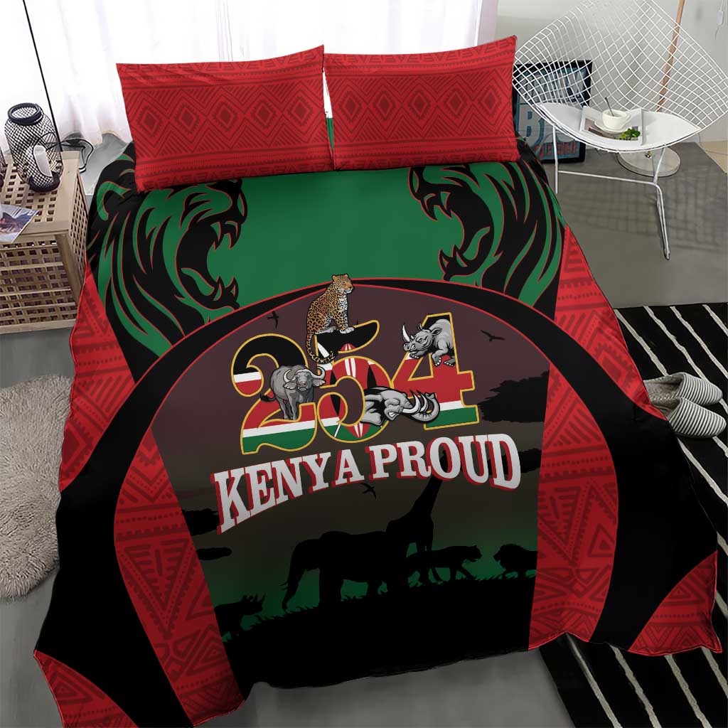 Proud Kenya 254 Bedding Set Safari Animals - African Pattern