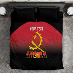 Afro Basketball Custom Angola Bedding Set Go Champions Angolan - African Pride