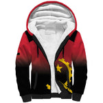 Afro Basketball Custom Angola Sherpa Hoodie Go Champions Angolan - African Pride