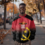Afro Basketball Custom Angola Sweatshirt Go Champions Angolan - African Pride
