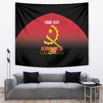 Afro Basketball Custom Angola Tapestry Go Champions Angolan - African Pride