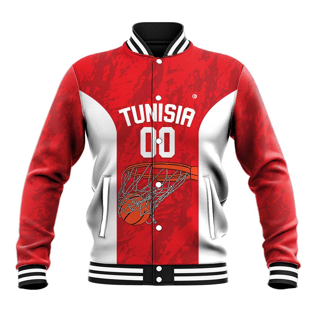 Afro Basketball Custom Tunisia Baseball Jacket Go Champions Eagles of Carthage - African Pride