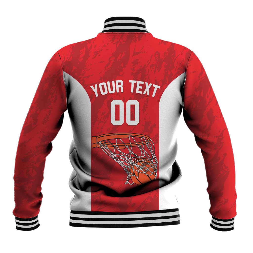 Afro Basketball Custom Tunisia Baseball Jacket Go Champions Eagles of Carthage - African Pride