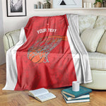 Afro Basketball Custom Tunisia Blanket Go Champions Eagles of Carthage - African Pride