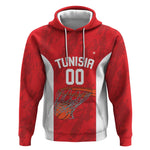 Afro Basketball Custom Tunisia Hoodie Go Champions Eagles of Carthage - African Pride
