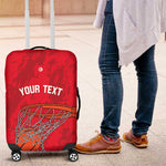 Afro Basketball Custom Tunisia Luggage Cover Go Champions Eagles of Carthage - African Pride