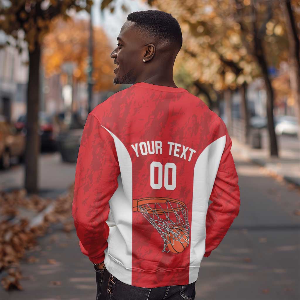 Afro Basketball Custom Tunisia Sweatshirt Go Champions Eagles of Carthage - African Pride