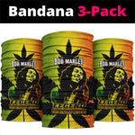Afro Jamaica Legend Bob Neck Gaiter The King Of Reggae LT14