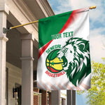 Afro Basketball Custom Senegal Garden Flag Come On Lions - African Pride