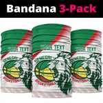 Afro Basketball Custom Senegal Neck Gaiter Come On Lions LT14