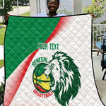 Afro Basketball Custom Senegal Quilt Come On Lions - African Pride