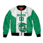 Afro Basketball Custom Nigeria Bomber Jacket Come On Tigers - African Pride