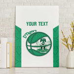 Afro Basketball Custom Nigeria Canvas Wall Art Come On Tigers - African Pride