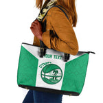 Afro Basketball Custom Nigeria Leather Tote Bag Come On Tigers - African Pride