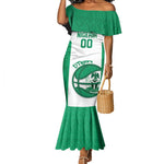 Afro Basketball Custom Nigeria Mermaid Dress Come On Tigers - African Pride