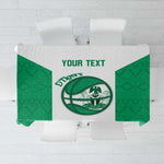 Afro Basketball Custom Nigeria Tablecloth Come On Tigers - African Pride
