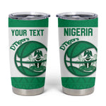 Afro Basketball Custom Nigeria Tumbler Cup Come On Tigers - African Pride